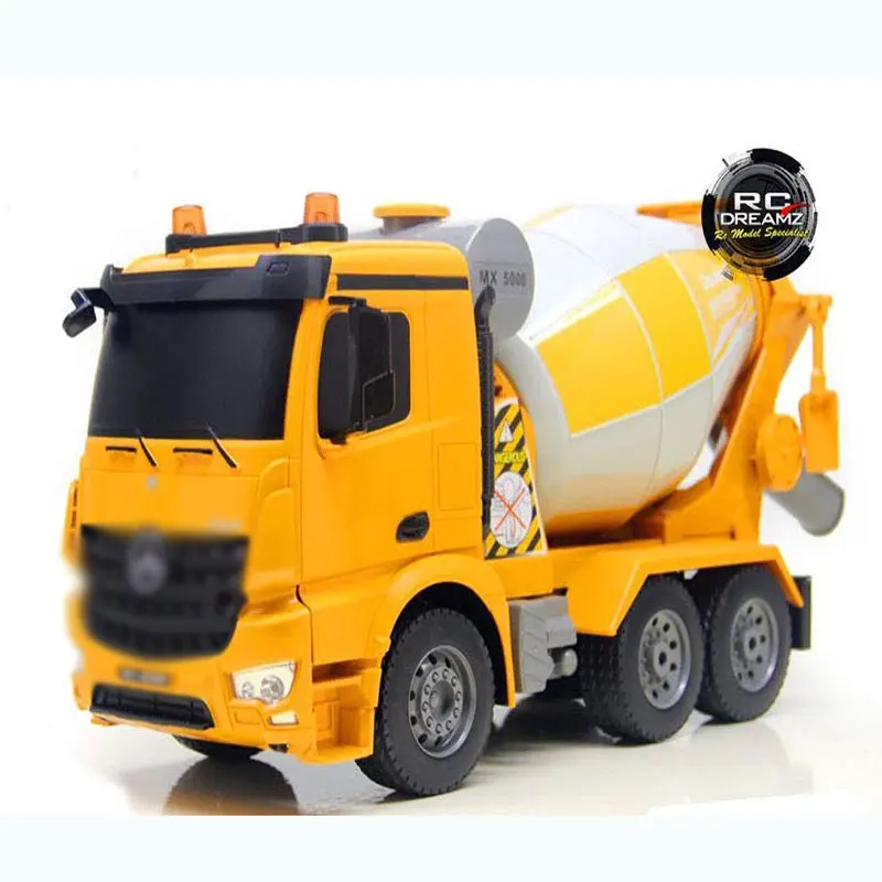 34CM Educational Toy E578 2.4G Remote Control Stir Toy Cement Mixer Heavy Construction Truck Engineering Vehicle for Children