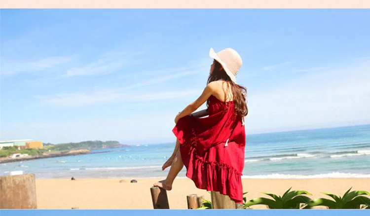 chiffon ruffles girls dress summer 2017 bohemian irregular maxi long red brand princess dress little teenagers girls clothes 4 5 6 7 8 9 10 11 12 13 14  years old little big teenage girls princess dress kids 2017 new girls dresses  (9)