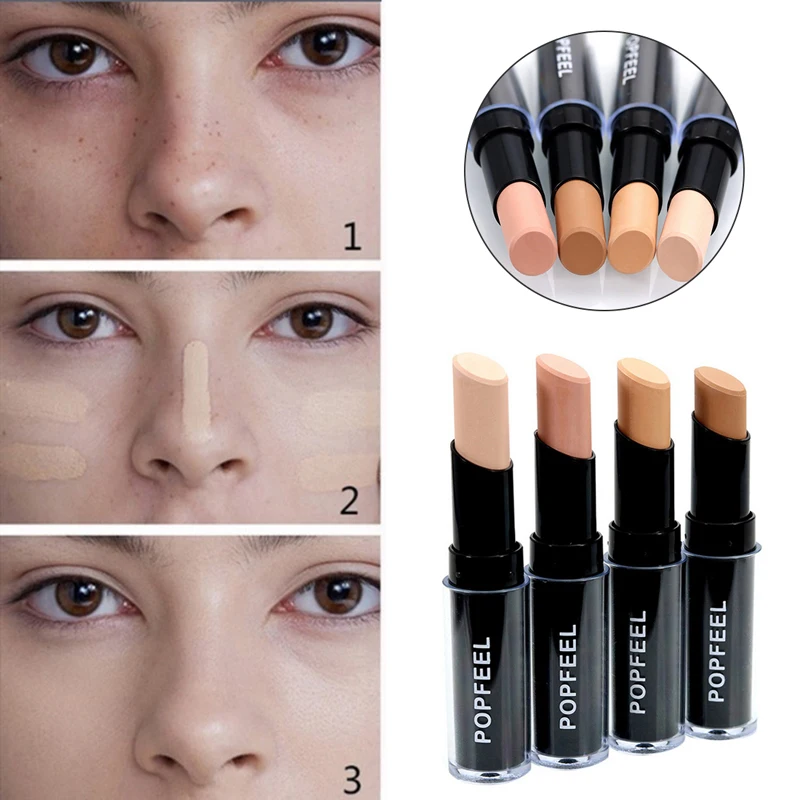 Popfeel консилер карандаш для лица тональная ручка Maquiagem Make Up камуфляжная Maquillaje