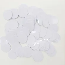 100 шт. UID Монета карты RFID тег брелок перезапись UID 13,56 МГц записываемый Mifa блок 0 HF ISO14443A используется для копирования карт