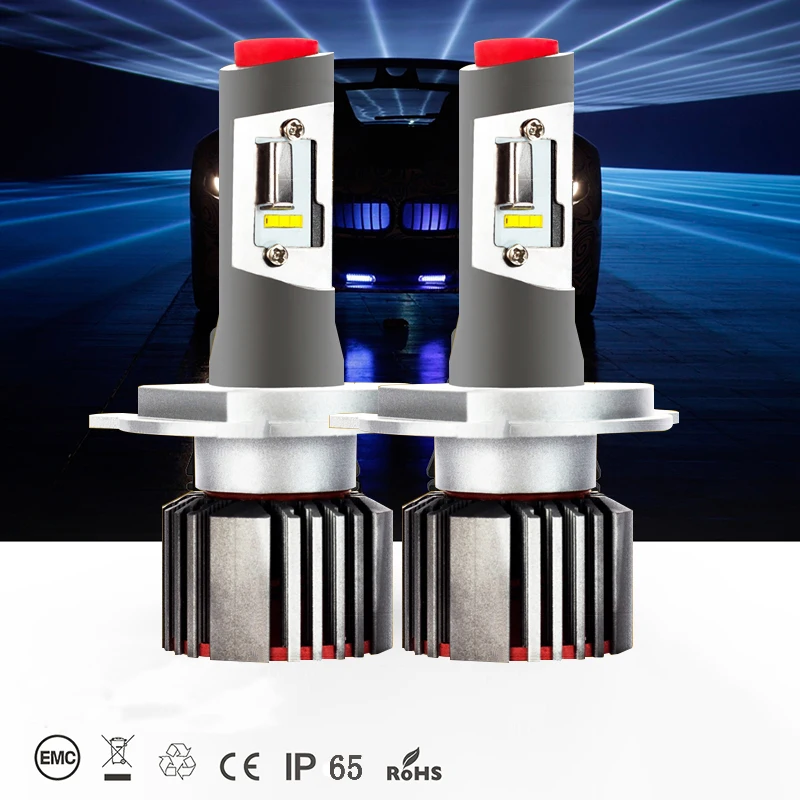 JKCOVER лампы для фар H7 40 Вт 6500 к холодный белый 8400LM led CSP чип H1 H3 H11 9005 9006 9012 H4