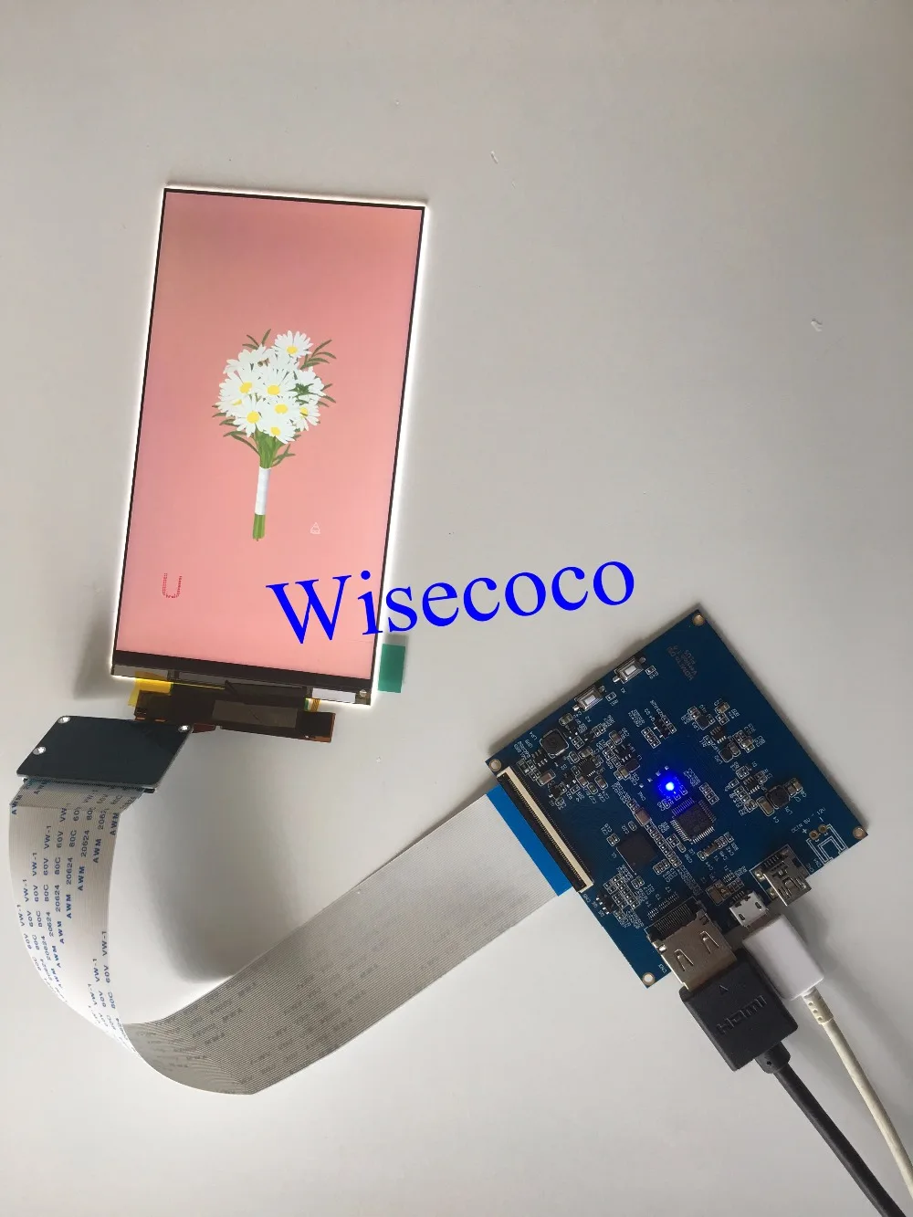 4 7 дюймовый 4k ЖК экран с HDMI верхней платой контроллера MIPI для WANHAO D7 3D принтера
