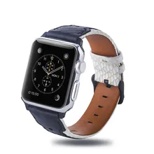 Fashion leather Watch Bands For Apple Watch 44/42/40/38mm Sports leather Wrist Strap For Iwatch Series 4/3/2/1 Bangle Bracelet