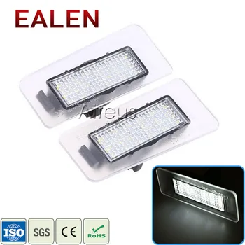 

EALEN 1Pair Car LED License Plate Lights For Hyundai i30 CW Kombi Elantra Coupe white SMD 12V LED Lamp accessories Bulb kit