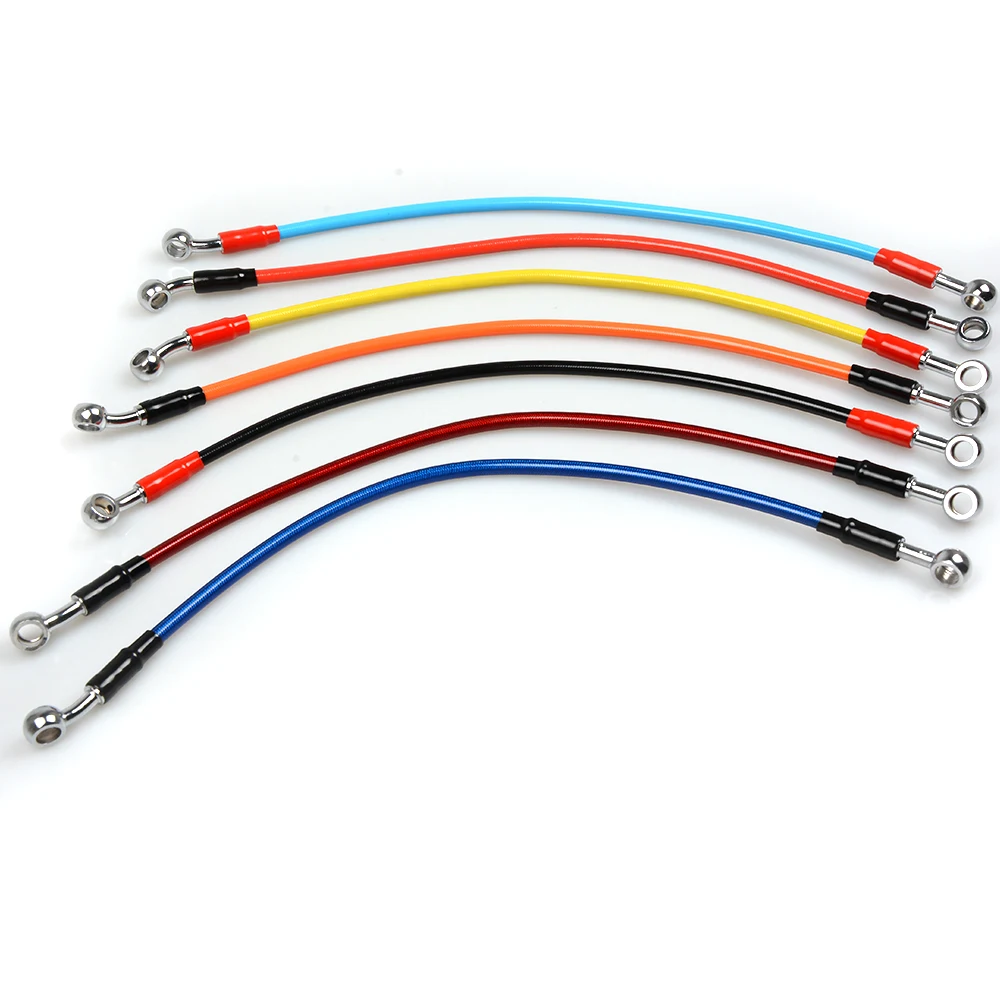 Universal 45cm Motorcycle Brake Pipe Tubing Brake Hose Line For Kawasaki Honda Suzuki Yamaha KTM Ducati Suzuki Harley Benelli