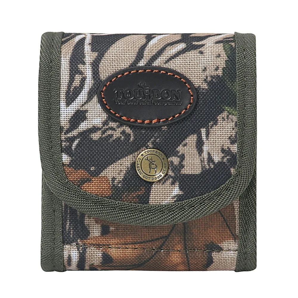 

Tourbon Hunting Camo Tactical Rifle Cartridges Ammo Shells Bullets Holder Bullet Molle Pouch Wallet Clip Ammunition Carrier