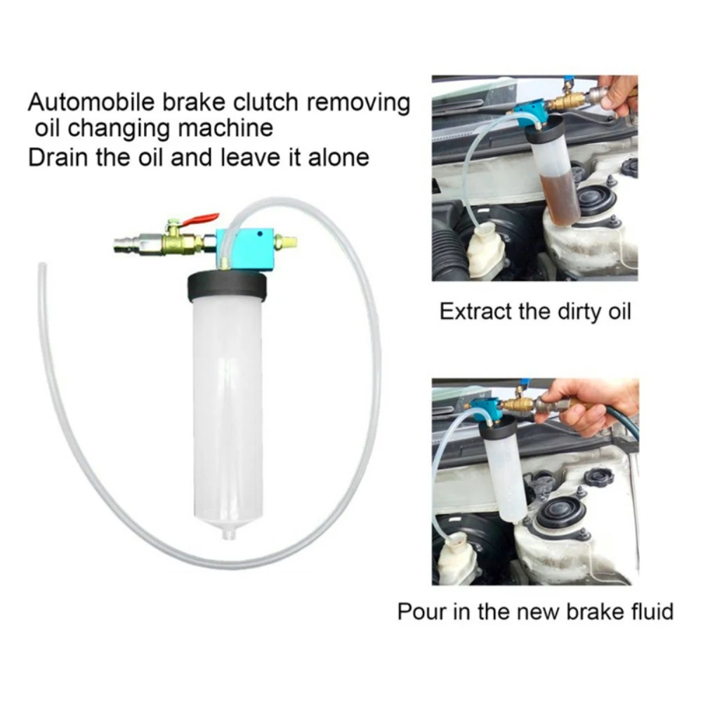 

Auto Car Brake Fluid Oil Change Replacement Tool Automotive Pump Oil Bleeder Empty Drain Kit Hand Tool Universal