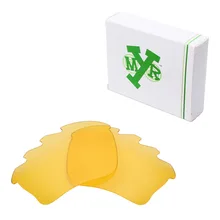 Mryok Сменные линзы для Оукли полукуртка XLJ солнцезащитные очки с отверстиями HD желтый