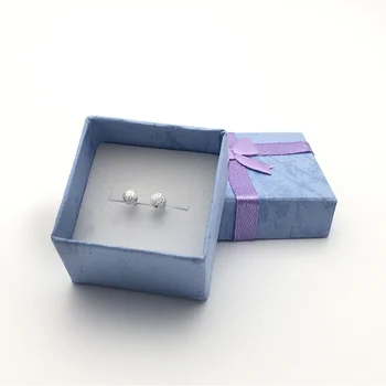 

Fashion Colorful 1PC New 4*4cm 4 Colors Jewery Organizer Box Rings Storage Cute Box Small Gift Box For Rings Earrings