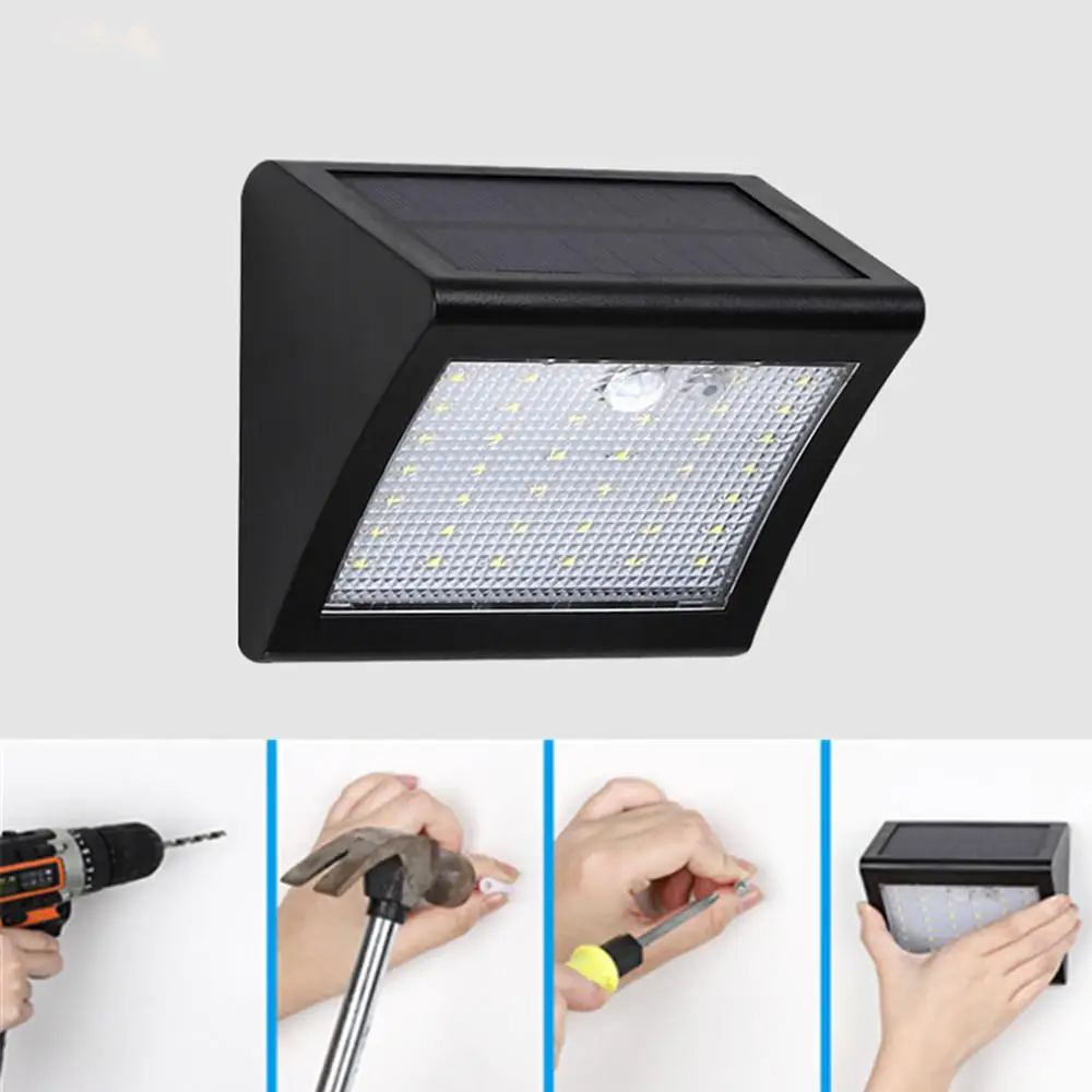 SOLLED LED Солнечный свет приведенный в действие СИД панель солнечной лампы 38LED