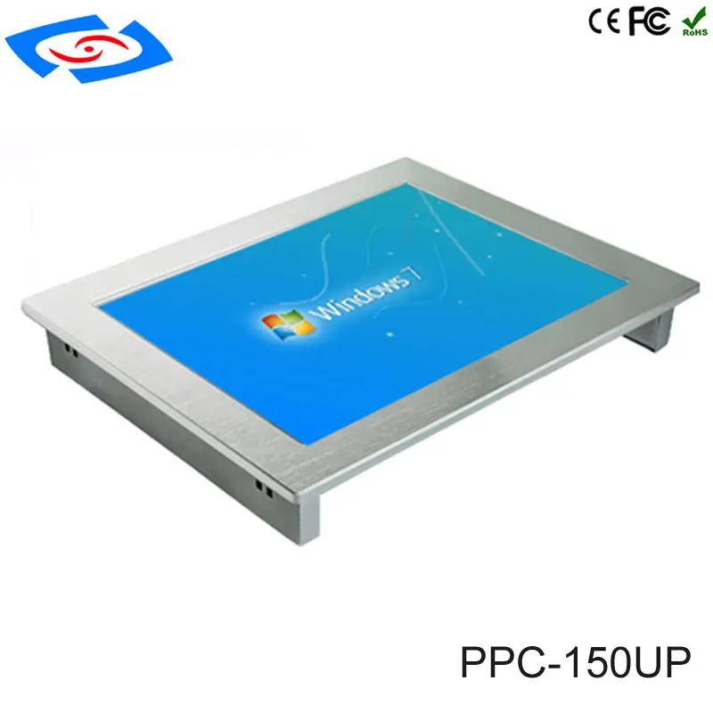 Дешевые 15 "настенное крепление Сенсорный экран промышленных встроенный планшет ПК с Intel Core I5-3337U 4 Гб Оперативная память для промышленного