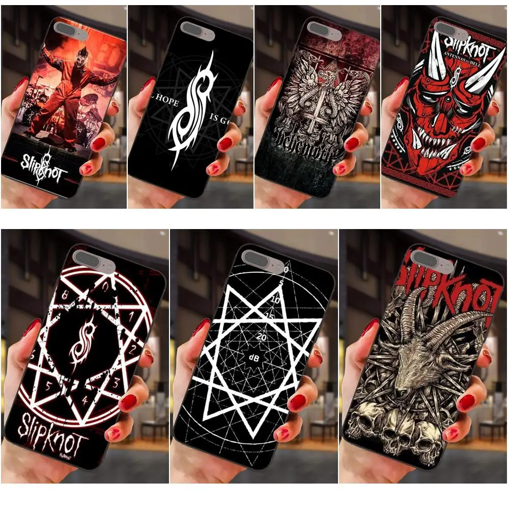

Heavy Metal Band Slipknot TPU Cellphone Black For Huawei Honor 5A 6A 6C 7A 7C 7X 8A 8C 8X 9 10 P8 P9 P10 P20 P30 Mini Lite Plus