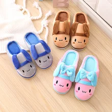 New Children Warm winter Cotton Slippers Kids Cartoon Chicken Home Furnishing font b Shoes b font