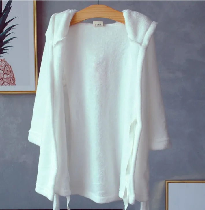 Pure White Unicorn Bathrobe