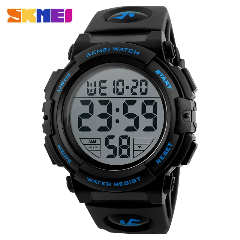 

Men Watch SKMEI 2019 Top Luxury Brand Sport Watch Electronic Watch Male Digital Wrist 50M Waterproof Men's Watches Alarm Clock
