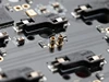 xd75re xd75 Gold-Plated hot swap socket for 3mm leds 234 leds Custom Mechanical Keyboard 75 keys  gh60 kle planck hot-swappable ► Photo 3/4