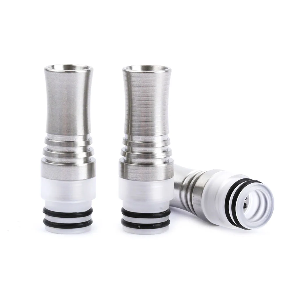 

Coil Father 510 9 Holes Long Drip Tip Prevent Eliquid From Slopping Mouthpiece For RDA RTA Tank Electronic Cigarette Atomizer