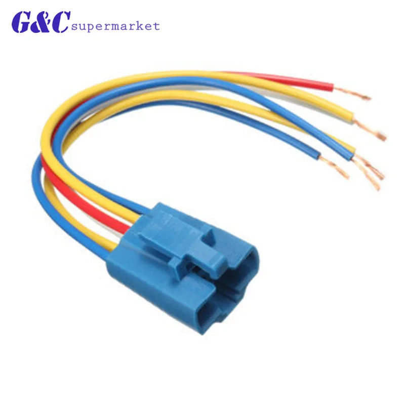 1 Pcs Wiring Socket Plug For 22mm 6 Pin Metal Push Buttons Switch Wire Socket