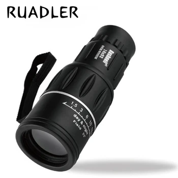 

16x52 Zoom mini Monocular Telescope Black High Quilaty Single Focus Optic Lens Travel Spotting Scope HD Monoculars telescopes