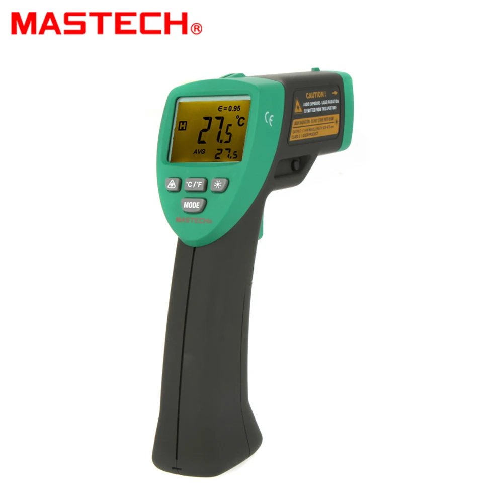 MASTECH MS6530 Non contact Infrared IR Thermometer Laser Temperature