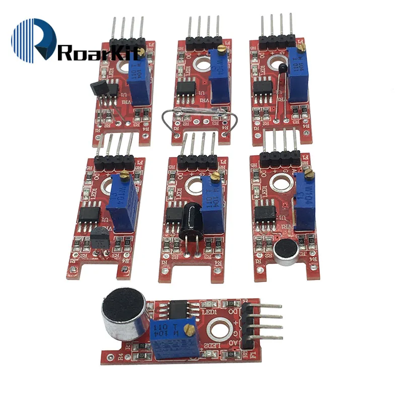 37 в 1 Сенсор набор &quotсделай сам&quot для Arduino 45 /RGB/ XY джойстик