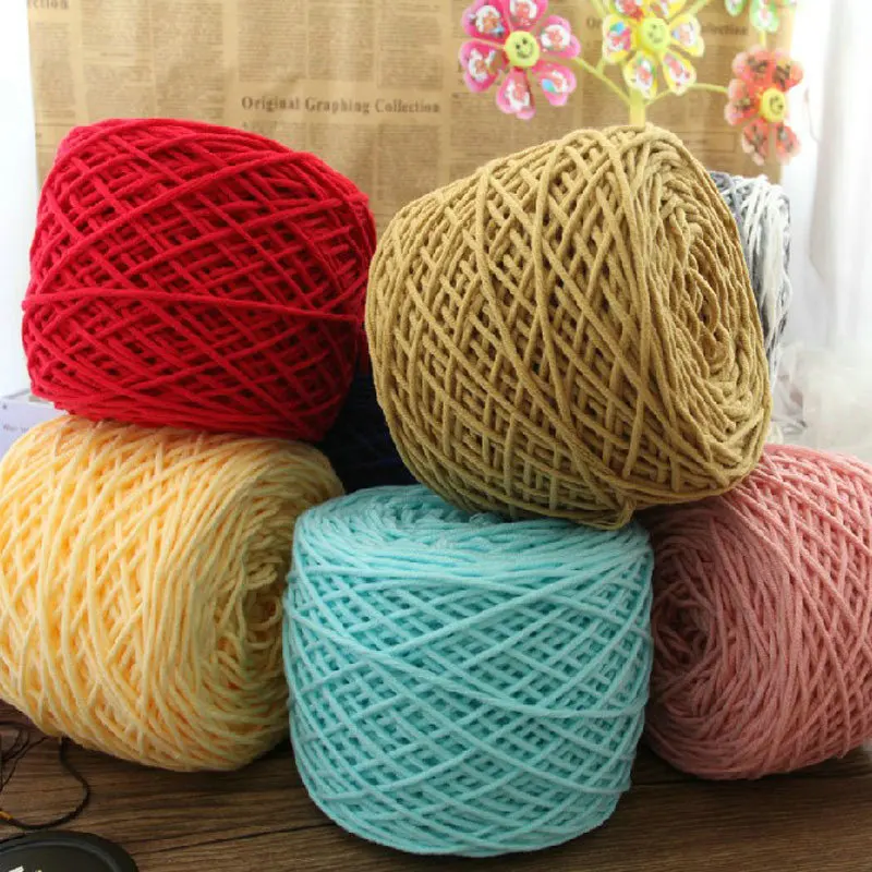 2017 Soft Smooth Milk Cotton Natural Hand Knitting Wool Yarn ,Ball Baby