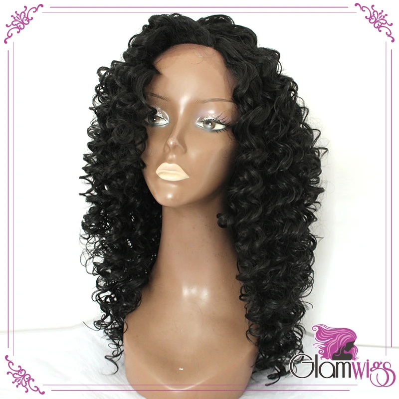 

Black Body Wave Wig Synthetic Lace Front Wigs Heat Resistant Fibers Glueless Wigs for Black Women
