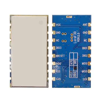 

20pcs Lora1276F30+Spring antenna 868mhz Arduino Demo Code 27dBm 500mW 6Km to 8Km 868mhz/915mhz LORA Module sx1276