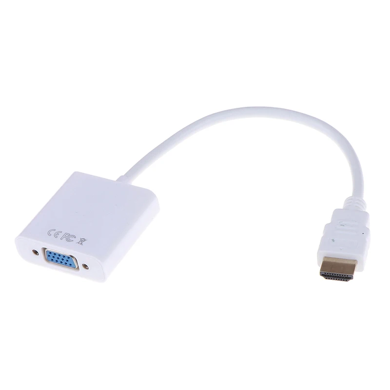 HDMI to VGA Adapter 1080P Digital Analog Converter Cable For Xbox PS4 PC Laptop TV Box Projector Displayer HDTV | Электроника