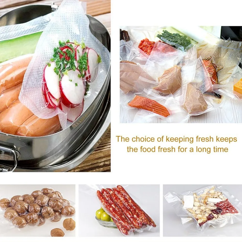 15*500 см 1 рулон кухонный Вакуумный пакет для еды пакеты хранения вакуумного