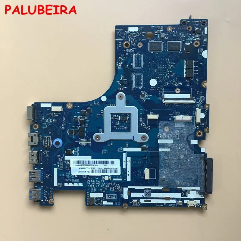 PALUBEIRA LA-A091P материнская плата для ноутбука для lenovo G505S материнская плата DDR3 протестированная Работа идеально