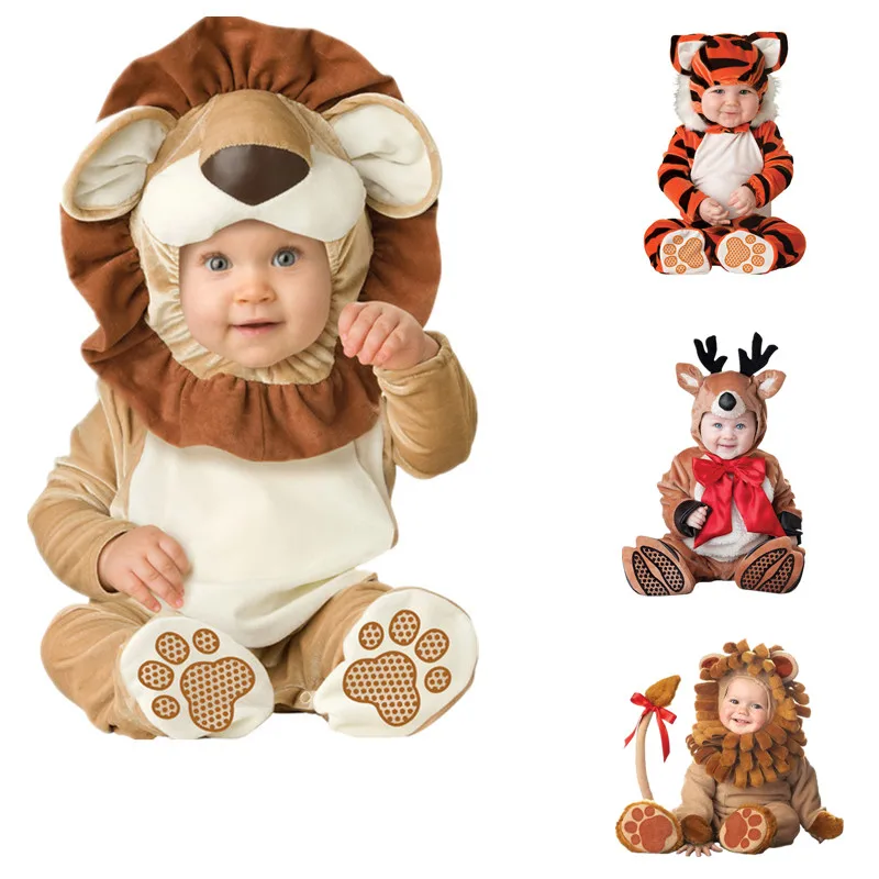 Baby Animal Rompers Newborn Bebe Clothes Pirate Dinosaur Santa Claus Carnival Christmas Halloween Cosplay Costume For Kids Rompers Aliexpress