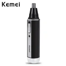 Kemei KM-6630 4 in 1 Rechargable Ear Nose Trimmer Electric Shaver Nose Hair Beard Eyebrow Rechargeable Electric Trimmer Set
