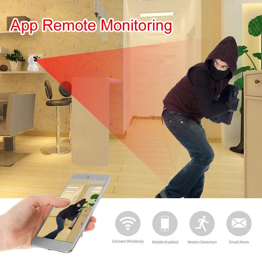Full HD 720P 1080P Indoor WiFi IP Camera Surveillance Mini Camera Security Night Vision support Cloud Storage CCTV Wi-fi Camera