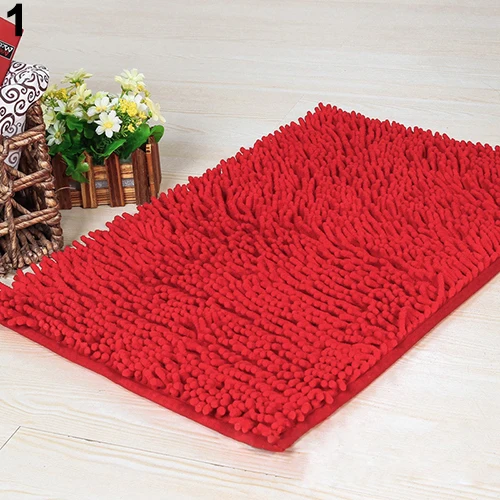 Soft Shaggy Area Rug Dining Room Home Bedroom Carpet Anti-Skid Useful Floor Mat