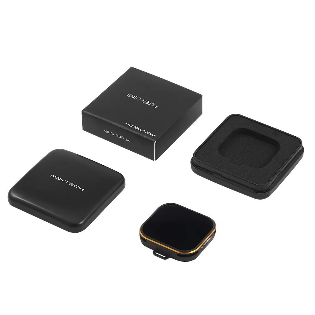 

PGYTECH Portable 1pcs Gold-edge Neutral Density Lens Filter HD ND32 for GOPRO Hero 5 Action Camera Accessories with Box