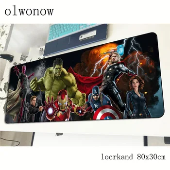 

Avengers mousepad gamer best seller 800x300x3mm gaming mouse pad large notebook pc accessories laptop padmouse ergonomic mat