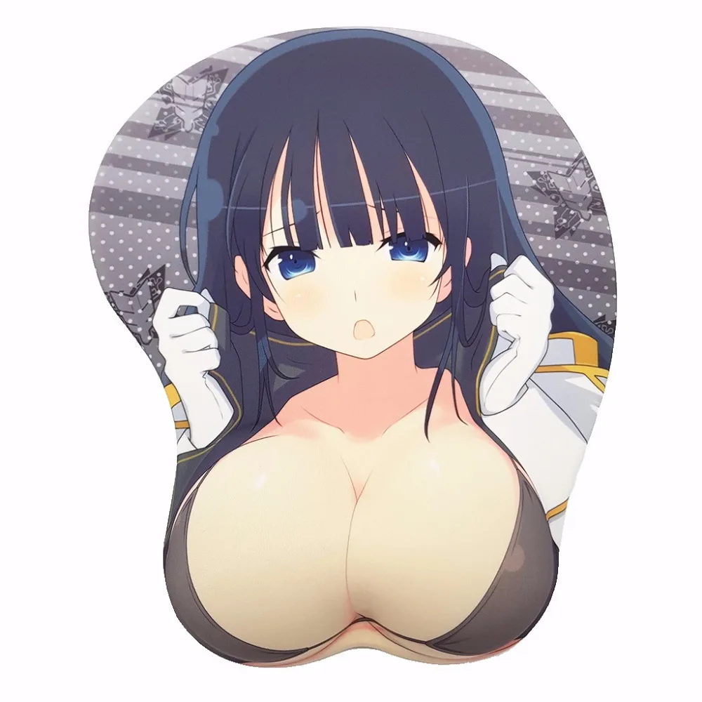 Senran Kagura-Turtledove аниме 3D Oppai коврик для мыши подставка для запястья