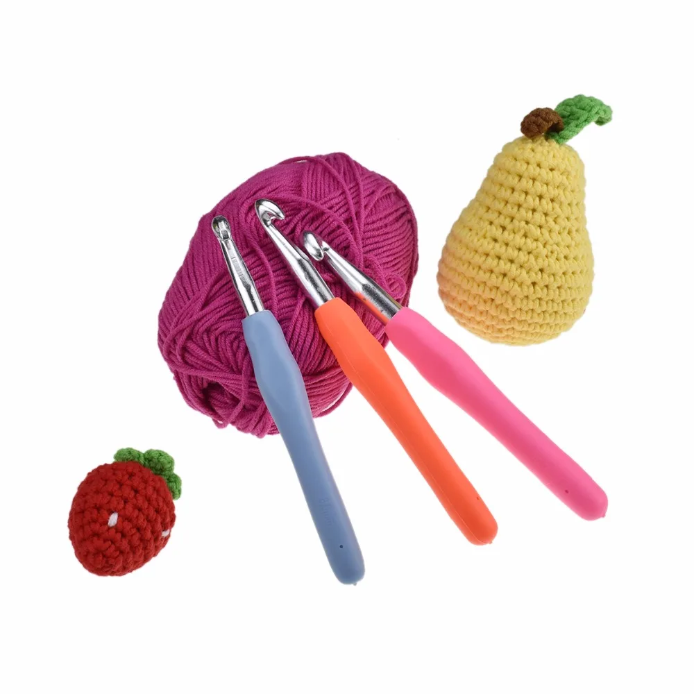 Large Size 8.0mm 9.0mm 10.0mm Crochet Hook Comfortable Grip Handles Crochet Needles Yarn Knitting Needles For Women Carpet Tools (4)