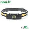 BORUiT XM-L2 LED Headlamp Flashlight USB Rechargeable Headlights Portable Waterproof Camping Hunting Head Torch Light 18650 ► Photo 1/6