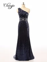 

Long Illusion Lace Evening Dresses Side High Slit Sexy 2017 One-Shoulder Sheer Floor Length Formal Prom Party Gowns