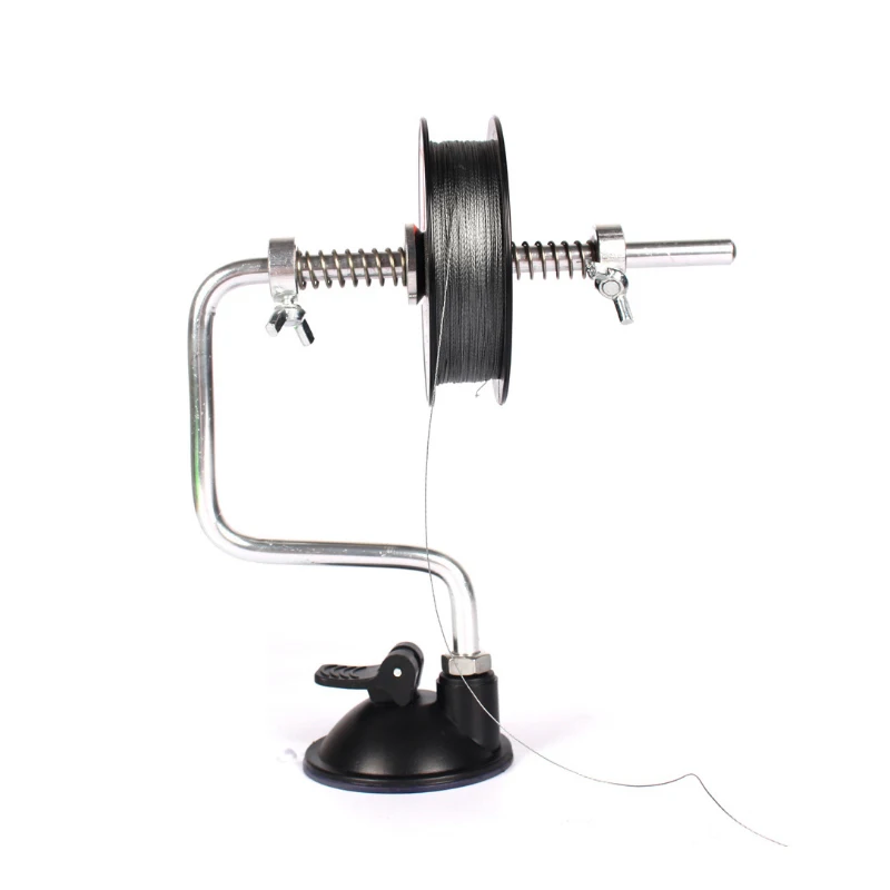 

Portable Aluminum Fishing Line Winder Reel Spool Spooler System Tackle Tool Suction Cup Sea Carp Fishing Accessories Tool Pesca