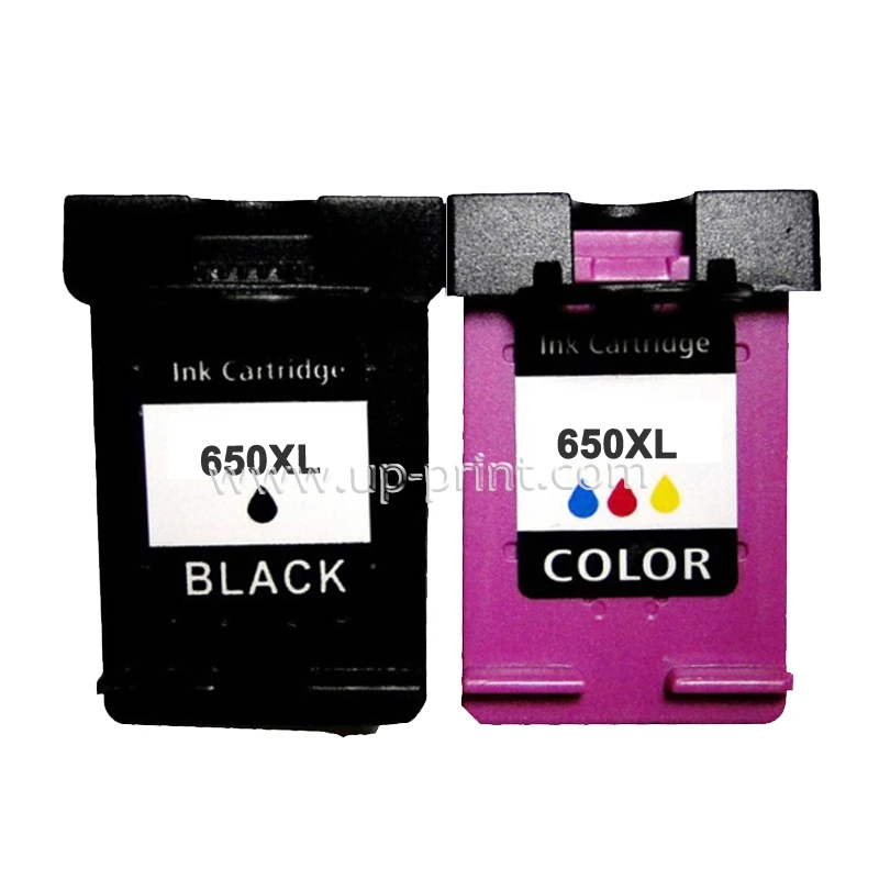 UP 2 replacement for HP Cartridge 650 Black &amp Color For Deskjet 1015 1515 2515 2545 2645 3515 3545 4515 Printer | Компьютеры и офис