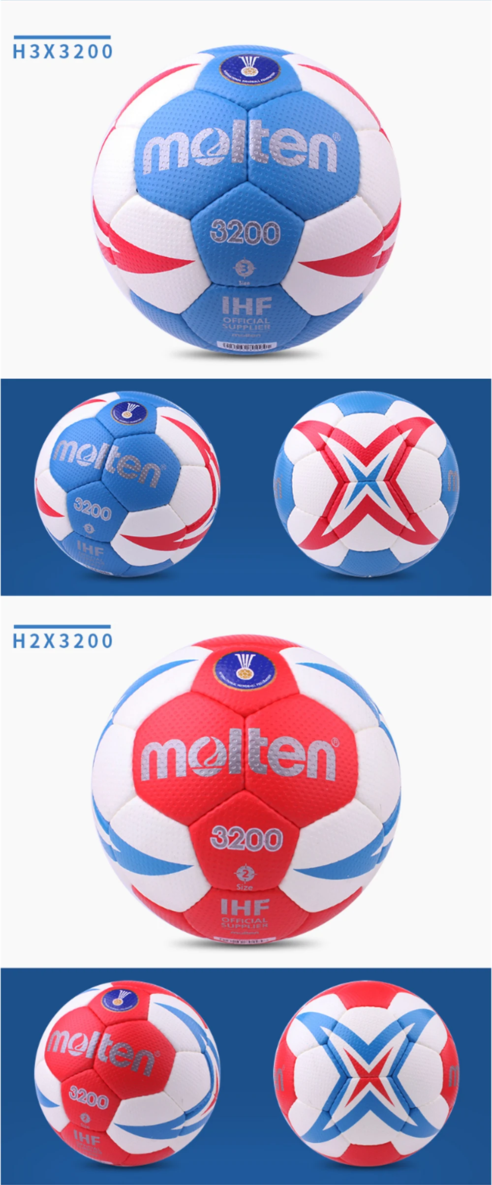 Molten Handballs 3200 High Quality Synthetic Ball