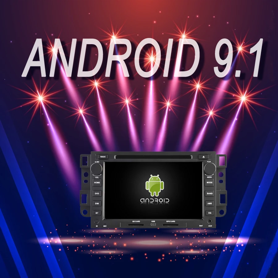 

OTOJETA Brand Car Android 9.1 Multimedia Player for CHEVROLET EPICA CAPTIVA GMC YUKON TAHOE 07-12 Navigation Device with Camera