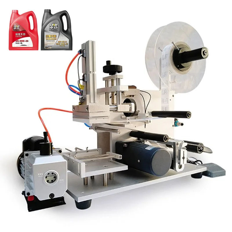Полуавтоматическая плоская Этикетировочная машина 120 Вт