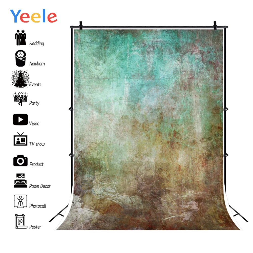 

Yeele Professional Camera Photography Backdrop Grunge Wall Vintage Wedding Portrait Photographic Backgrounds For Photo Studio