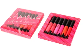 

NEW lipgloss set make up gfit moisturizer lipstick cosmetics set lip set