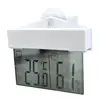 Digital Weather Station Suction Cup Indoor Outdoor Thermometer Large LCD Window Thermometer Hydrometer 3