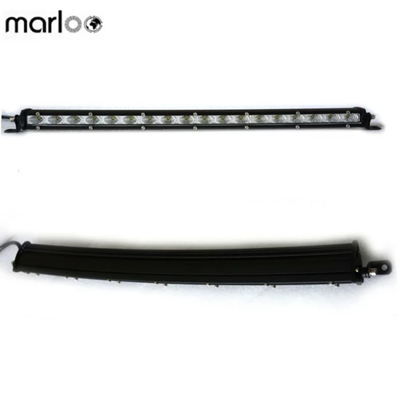 

Marloo 20 Inch 54W C REE LED Car Off-road Curved Single Row Work Light Bar 12V Tractor For Jeep ATV Automobiles work lamp 12V